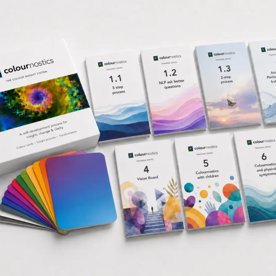 Colournostics Professional Use coaching package with toolkit, colour cards and online training modules